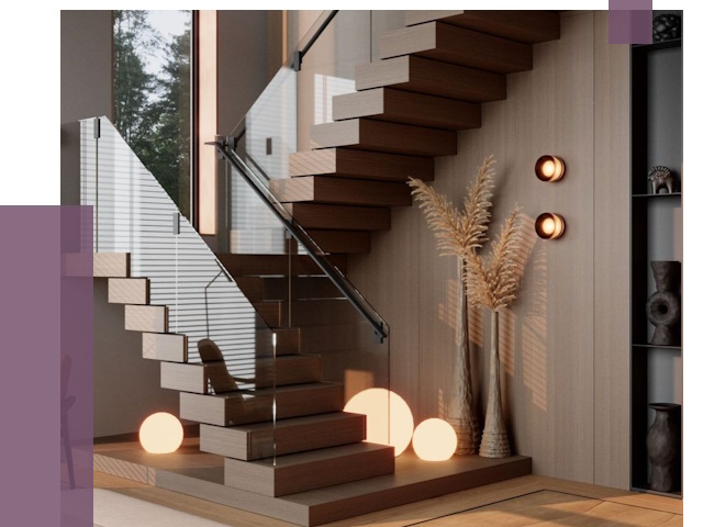 Изготовление и монтаж лестниц в Улане-Удэ от 87066 руб. | ПРОЛЁТ-Лнд