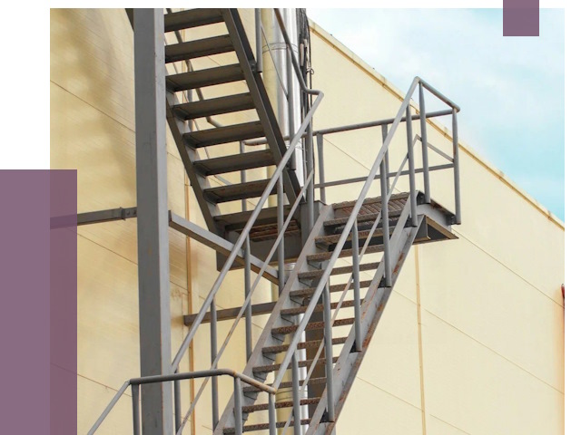 Пожарные лестницы в Улане-Удэ от 12292 руб. — монтаж и продажа | ПРОЛЁТ-Лнд