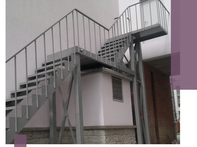 Монтаж пожарных лестниц под ключ в Улане-Удэ с гарантией качества