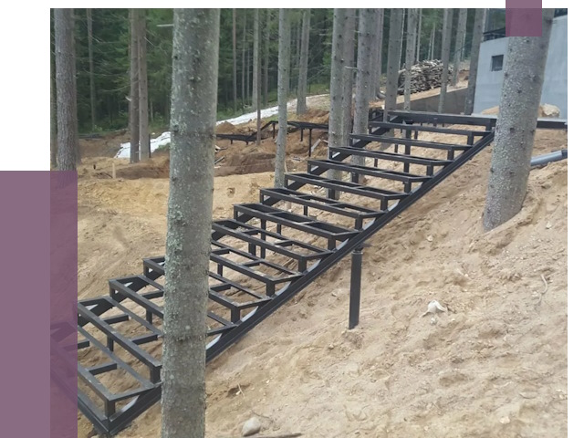 Монтаж металлических лестниц в Улане-Удэ от 13572 руб. 