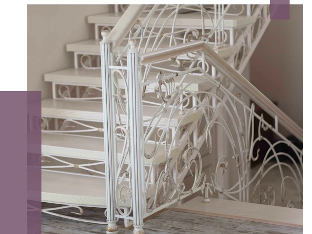 Изготовление кованых лестниц на заказ в Улане-Удэ от 87066 руб. | ПРОЛЁТ-Лнд