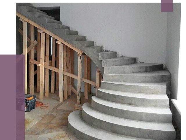 Изготовление бетонных лестниц под ключ в Улане-Удэ от 19974 руб. | ПРОЛЁТ-Лнд