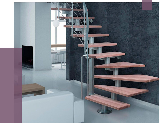 Модульные лестницы в Улане-Удэ от 16901 руб. — купить в ПРОЛЁТ-Лнд