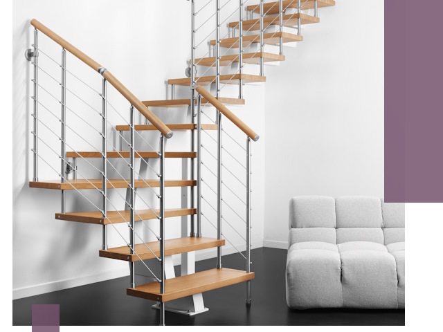 Модульные лестницы под ключ в Улане-Удэ — монтаж и изготовление