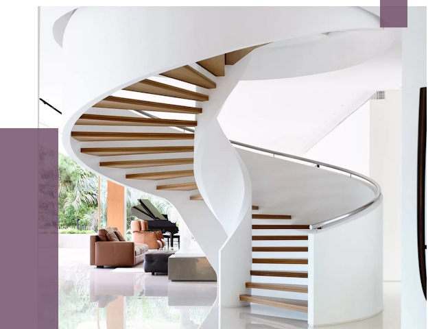 Винтовые лестницы в Улане-Удэ под ключ от 48654 руб. | ПРОЛЁТ-Лнд