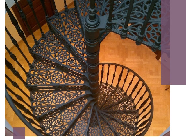 Винтовые лестницы под ключ в Улане-Удэ: производство и монтаж