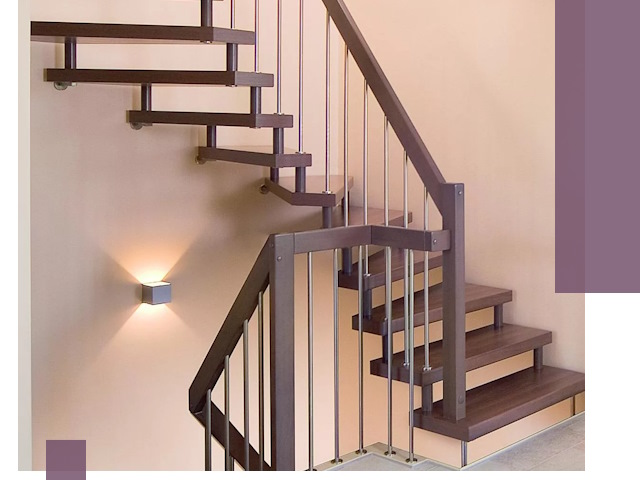 Изготовление лестниц на больцах в Улане-Удэ под ключ