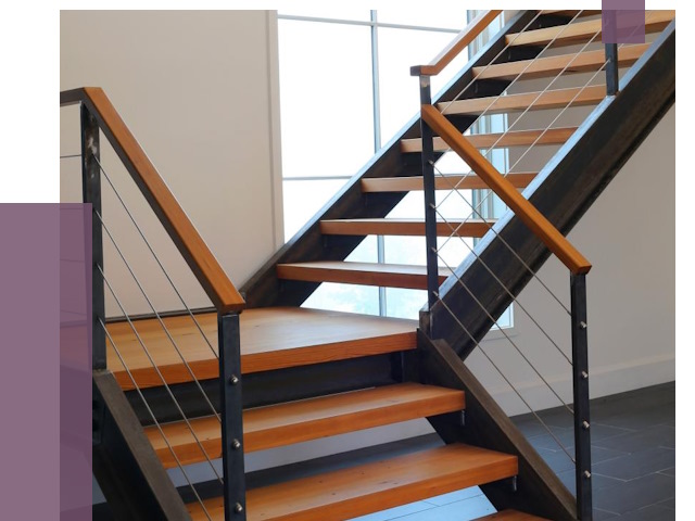 Изготовление лестниц на металлокаркасе в Улане-Удэ от 18950 руб. | ПРОЛЁТ-Лнд