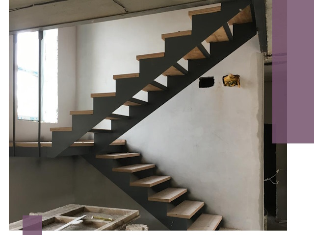 Изготовление лестниц на металлокаркасе в Улане-Удэ от производителя