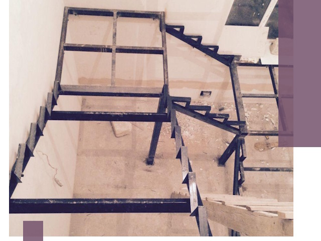 Монтаж лестниц на металлокаркасе в Улане-Удэ быстро и качественно