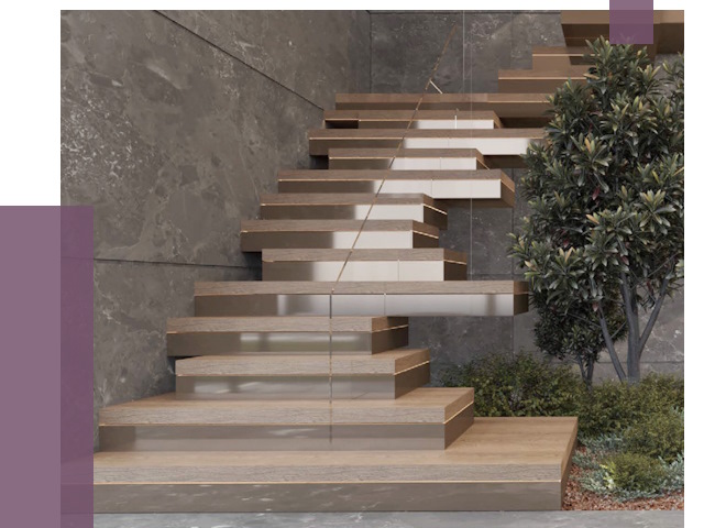 Современные лестницы в Улане-Удэ от 13828 руб. | ПРОЛЁТ-Лнд