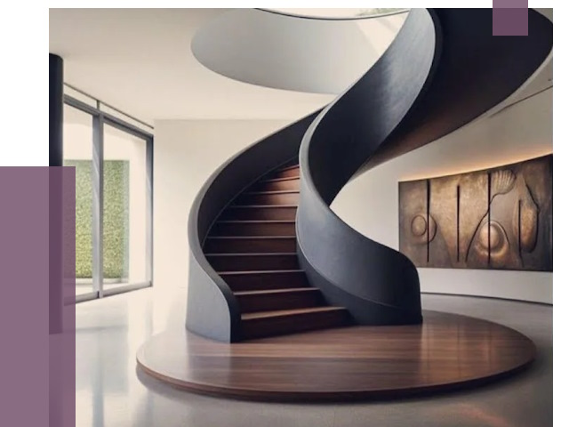 Элитные лестницы под заказ в Улане-Удэ от 189496 руб. — ПРОЛЁТ-Лнд