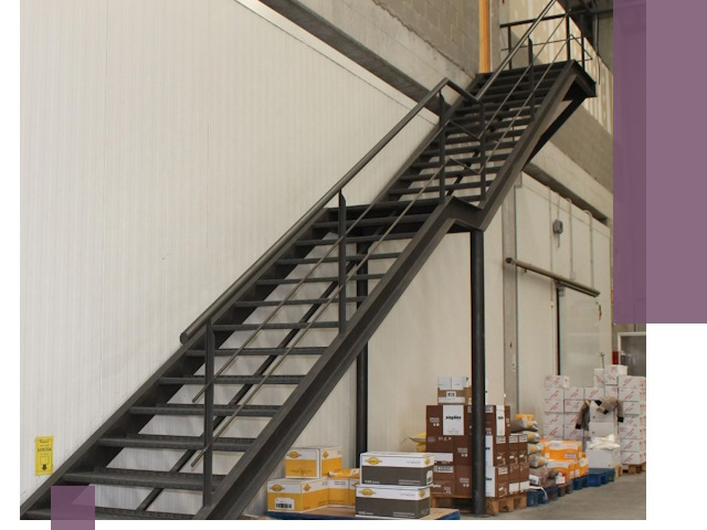 Лестницы для производства в Улане-Удэ — изготовление и монтаж