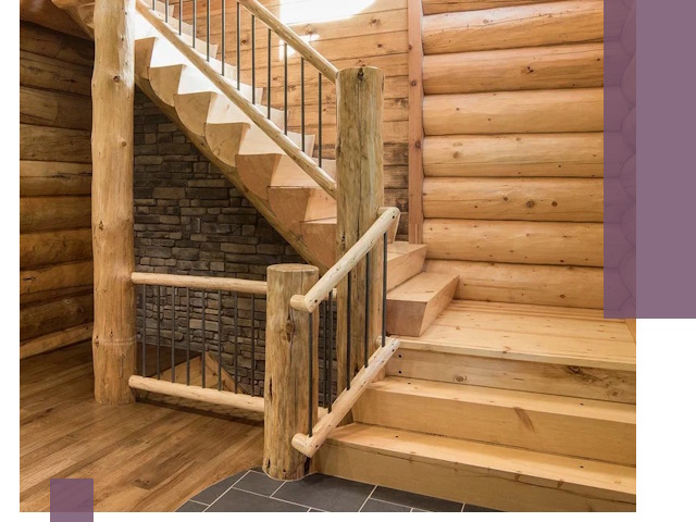 Лестницы в баню под заказ и профессиональный монтаж в Улане-Удэ