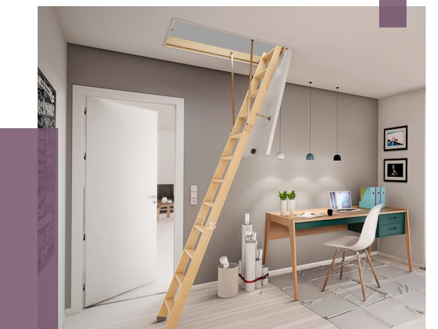 Чердачные лестницы в Улане-Удэ — от 14596 руб. | ПРОЛЁТ-Лнд