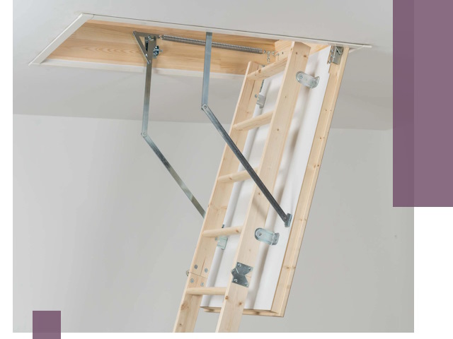 Установка чердачной лестницы под ключ в Улане-Удэ