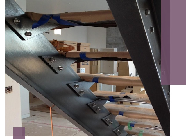 Усиление лестничных конструкций и усиление опор в Улане-Удэ