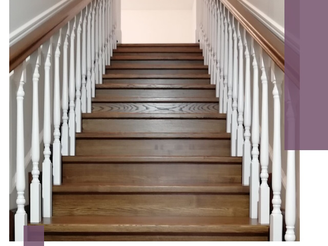 Лестницы из ясеня на заказ в Улане-Удэ — изготовление и монтаж