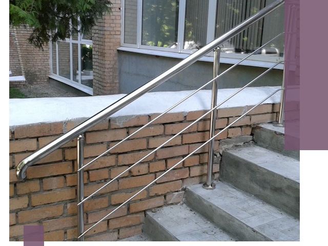 Перила из нержавеющей стали высокого качества в Улане-Удэ