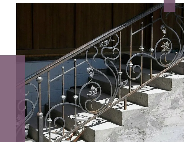 Кованые перила в Улане-Удэ от 8707 руб. под ключ — качество от ПРОЛЁТ-Лнд