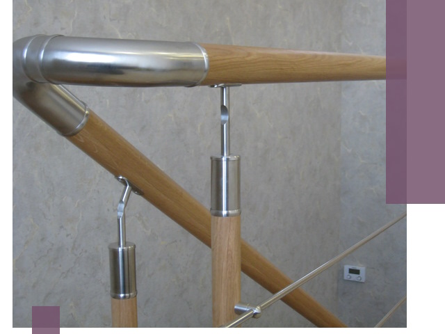 Комбинированные перила на заказ в Улане-Удэ — монтаж и производство