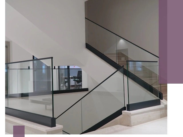 Стеклянные перила премиум-класса с установкой в Улане-Удэ