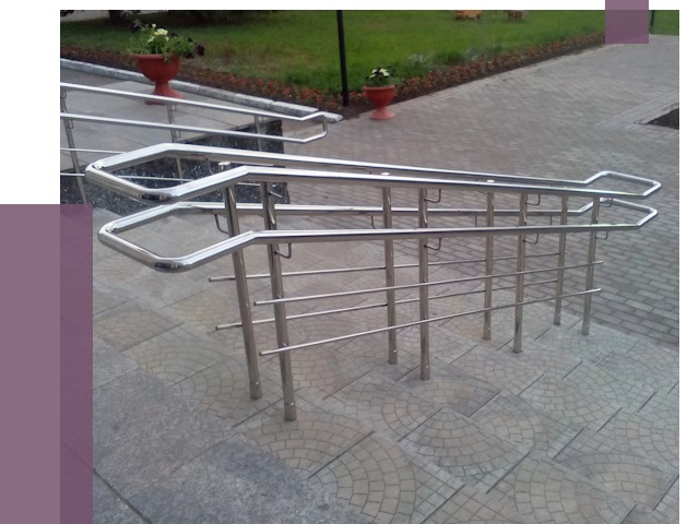 Перила для инвалидов в Улане-Удэ от 7600 руб. под ключ | ПРОЛЁТ-Лнд