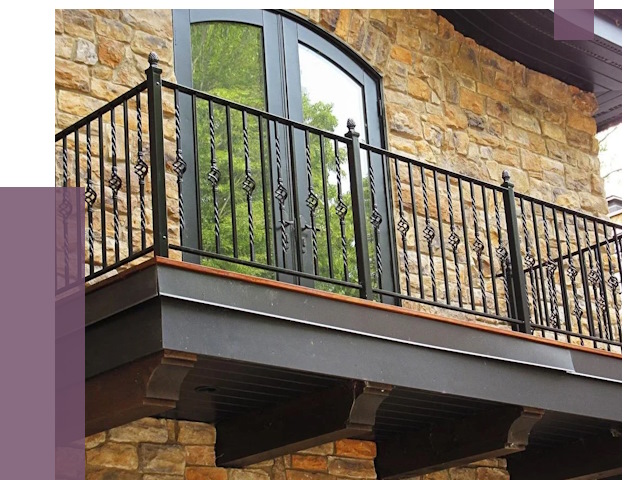Балконные ограждения в Улане-Удэ от 8041 руб. — купить | ПРОЛЁТ-Лнд