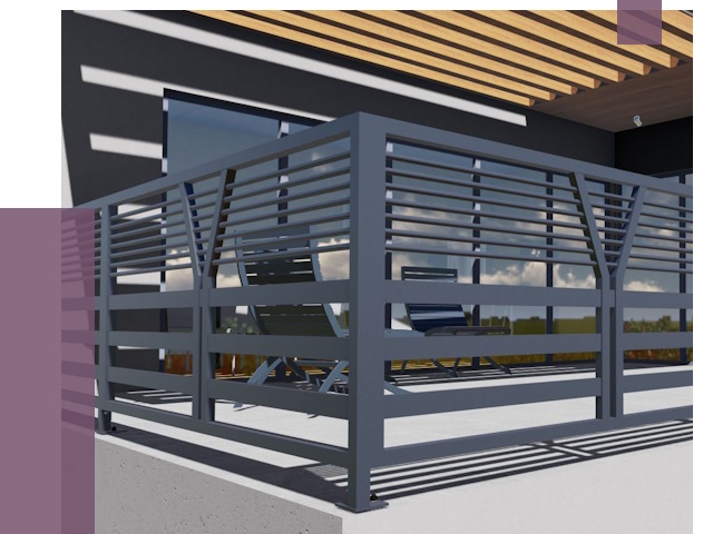 Изготовление балконных ограждений в Улане-Удэ от 10755 руб. | ПРОЛЁТ-Лнд