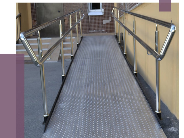 Пандусы в Улане-Удэ от 12292 руб. — установка для инвалидов | ПРОЛЁТ-Лнд