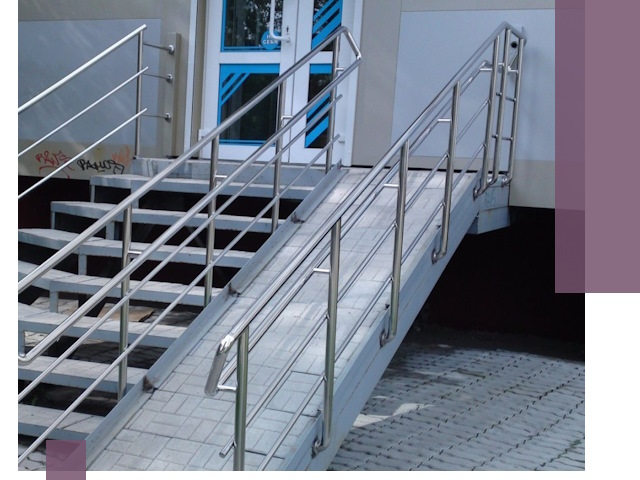 Пандус на крыльцо под ключ в Улане-Удэ: монтаж и изготовление