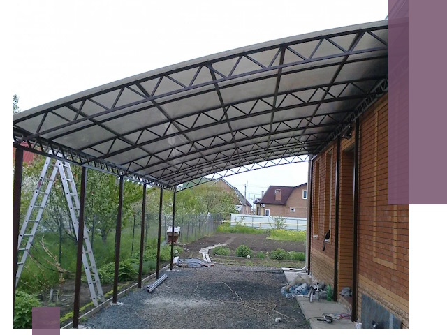 Профессиональный монтаж навесов под ключ в Улане-Удэ