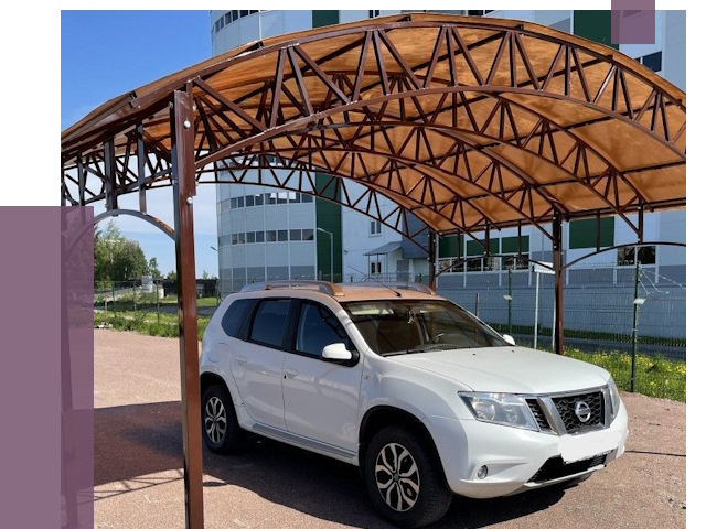 Недорогие навесы в Улане-Удэ от 43021 руб.  | ПРОЛЁТ-Лнд