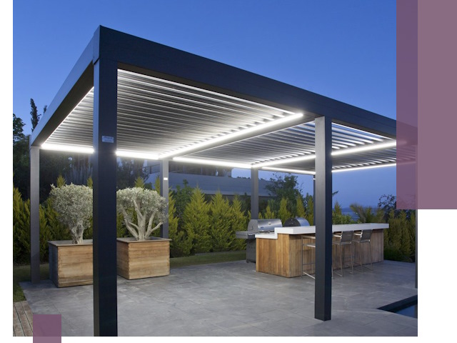 Навесы отдельно стоящие под ключ в Улане-Удэ из металла и поликарбоната