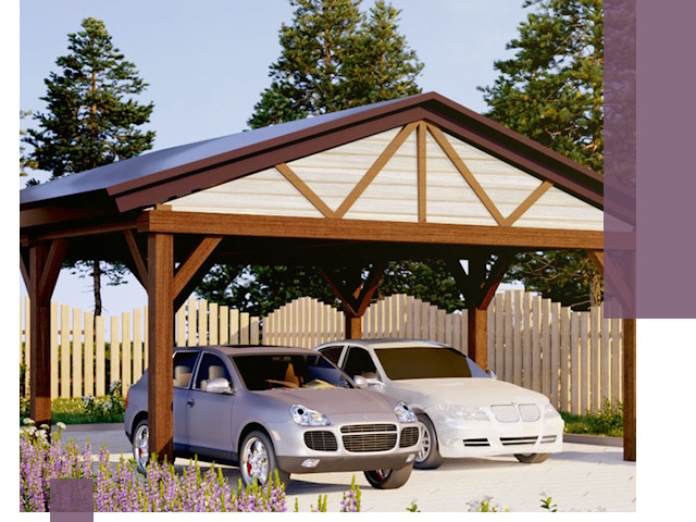 Навесы для автомобиля в Улане-Удэ — изготовление и монтаж