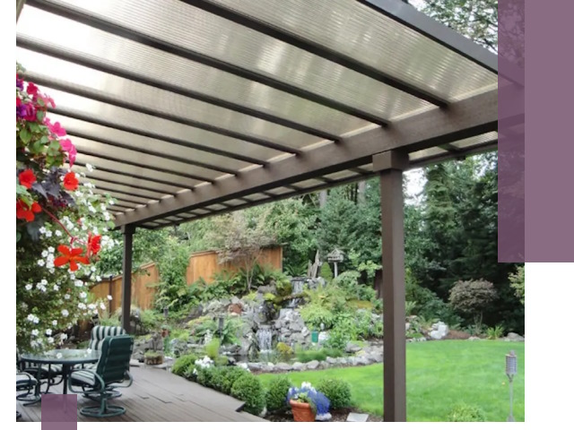 Навесы из поликарбоната под ключ в Улане-Удэ быстро и надёжно