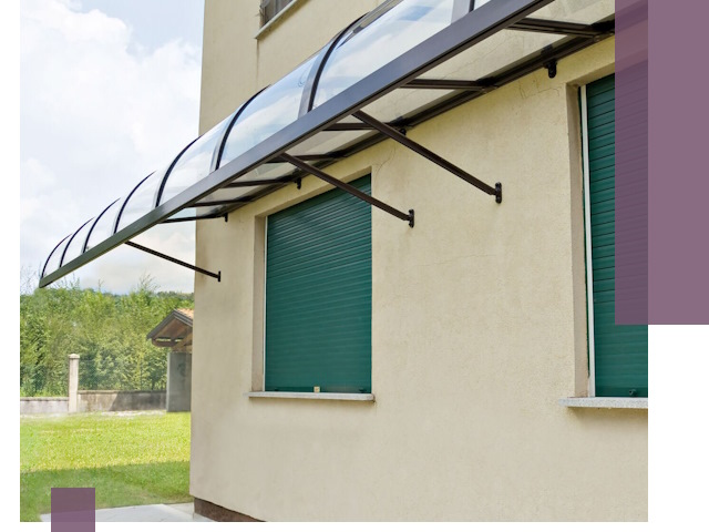 Козырьки над окнами в Улане-Удэ — изготовление и монтаж по выгоде