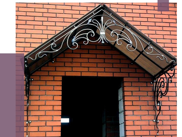 Металлические козырьки в Улане-Удэ от 10704 руб. 