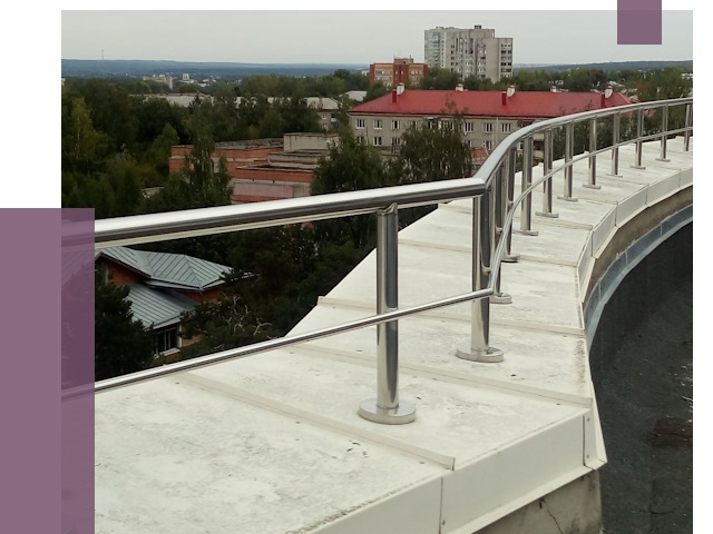 Парапеты и ограждения кровли в Улане-Удэ от 4968 руб.