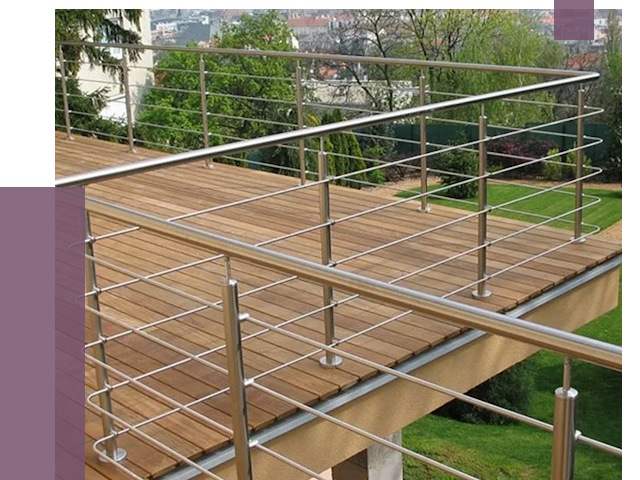 Алюминиевые парапеты в Улане-Удэ под ключ от 7785 руб. 