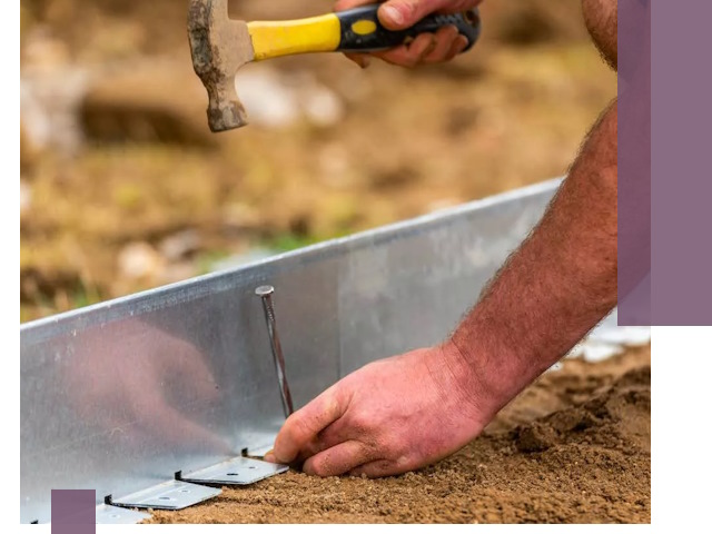 Монтаж металлических бордюров в Улане-Удэ быстро и качественно