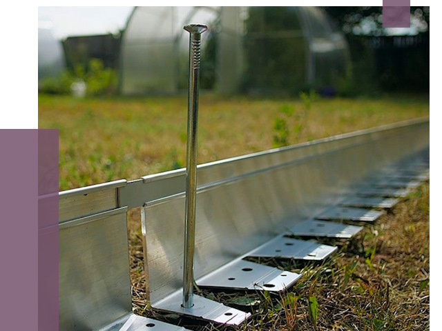 Металлические бордюры для газона в Улане-Удэ от 4302 руб. | ПРОЛЁТ-Лнд