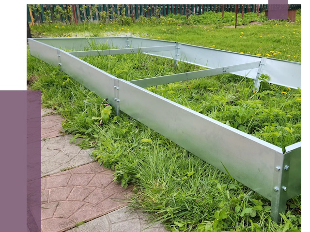 Металлические бордюры для грядок в Улане-Удэ от 1793 руб. 