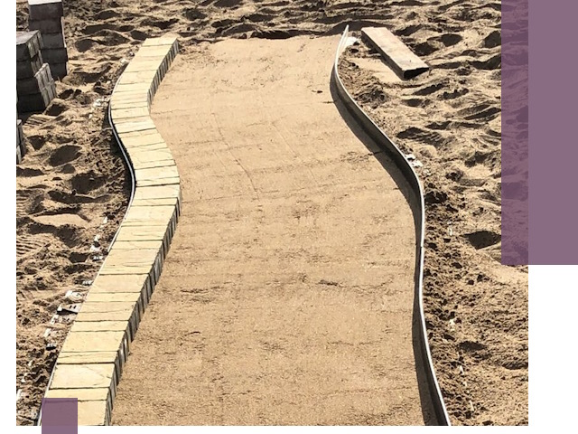 Металлические бордюры для тротуаров в Улане-Удэ — прочные и долговечные