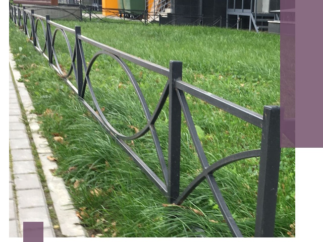 Газонные ограждения из металла в Улане-Удэ — монтаж и продажа