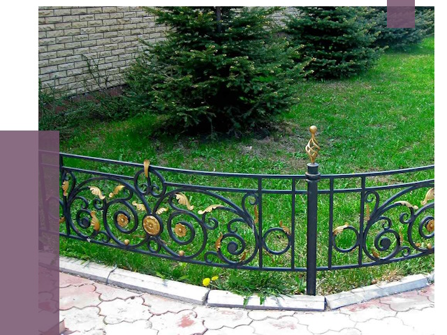 Кованые газонные ограждения в Улане-Удэ от 7631 руб. — ПРОЛЁТ-Лнд