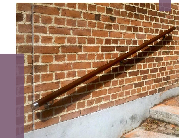 Изготовление пристенных поручней в Улане-Удэ от 4456 руб. — ПРОЛЁТ-Лнд