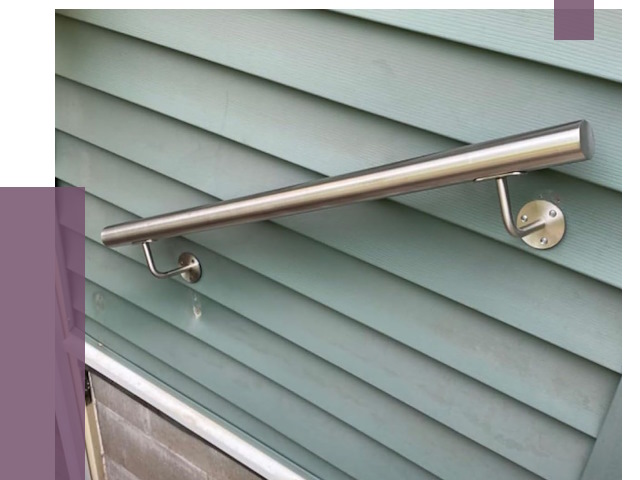 Поручни из нержавеющей стали в Улане-Удэ от 7682 руб.  | ПРОЛЁТ-Лнд